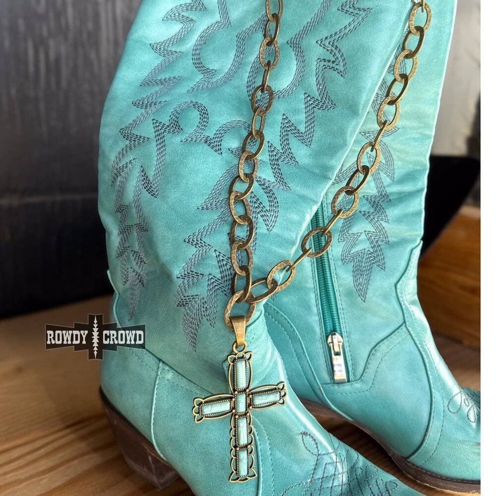Cowgirl Cross Necklace | Western Statement Jewelry